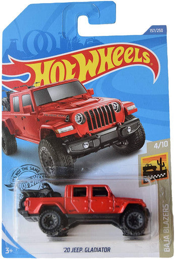 Hot Wheels '20 Gladiator 157/250, Red