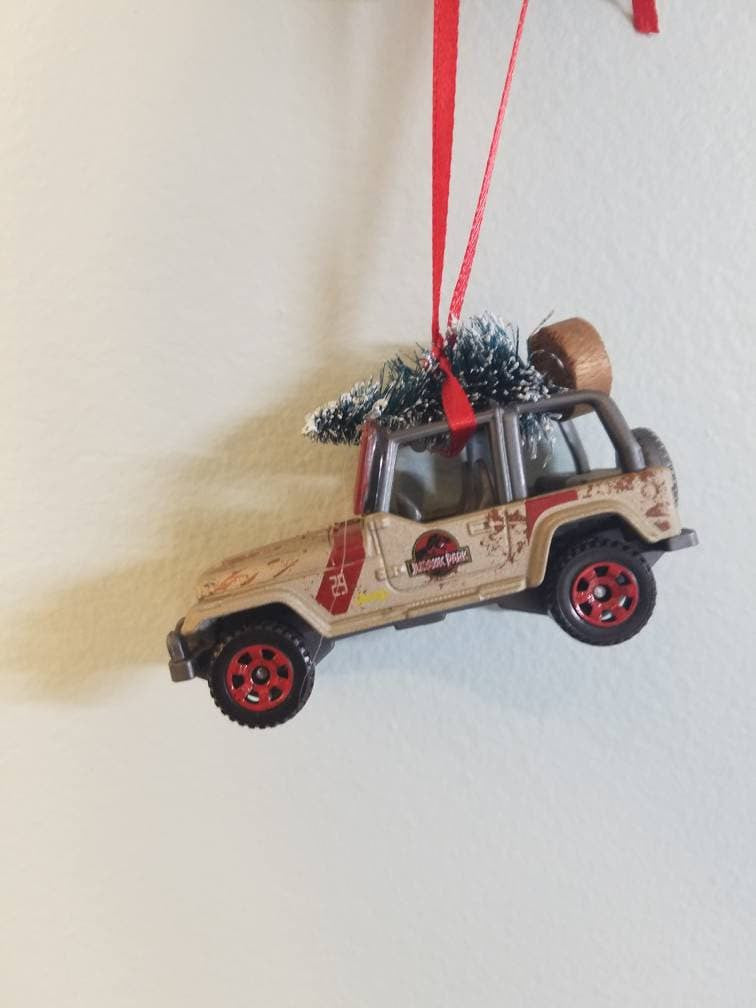 Jurassic Park Jeep JP29 Ornament Jurassic World
