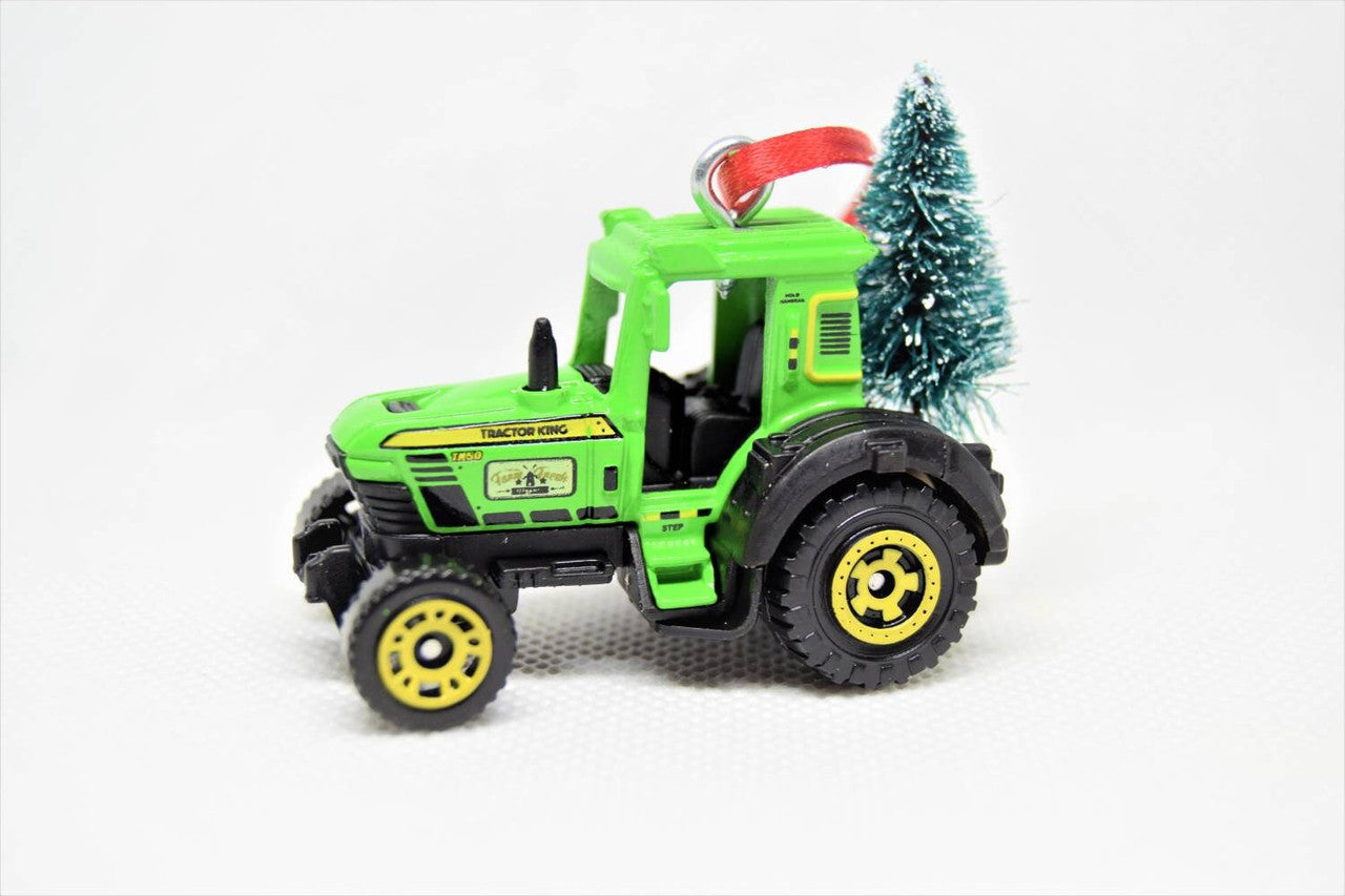 Tractor Christmas Tree Ornament