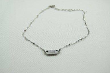 Jeep (JK) Grille Anklet — Offroad Collectibles.