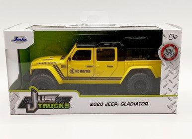 1/32 2020 YELLOW KC HILITES JEEP GLADIATOR RUBICON JADA DIECAST JUST TRUCKS 2022
