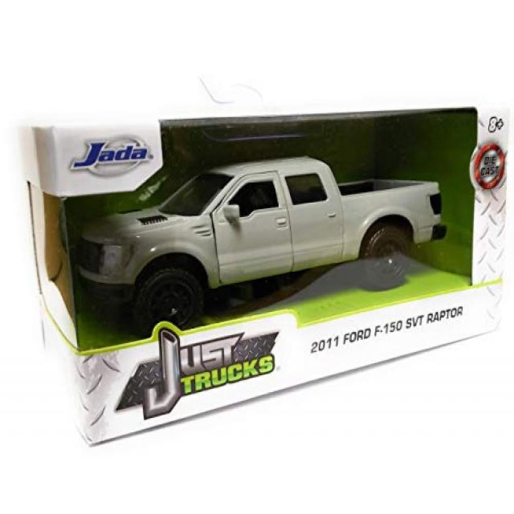 Jada Toys Jada Just Trucks Lite Gray 2011 Ford F-150 SVT Raptor - 1:32 Scale