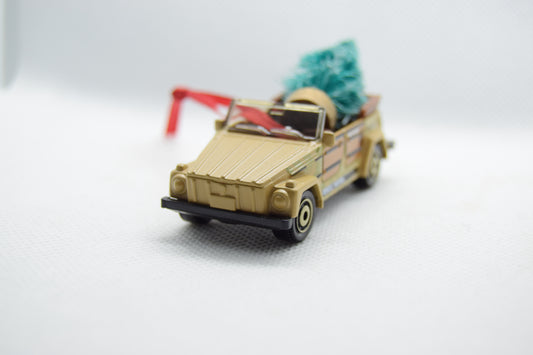 Thing Type 181 convertible ornament with festive tree - front view