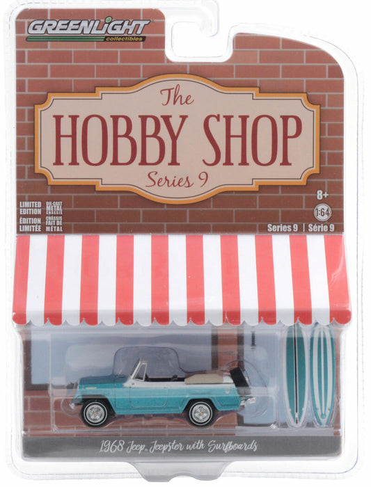 1968 Kaiser Jeep Jeepster with Surfboards