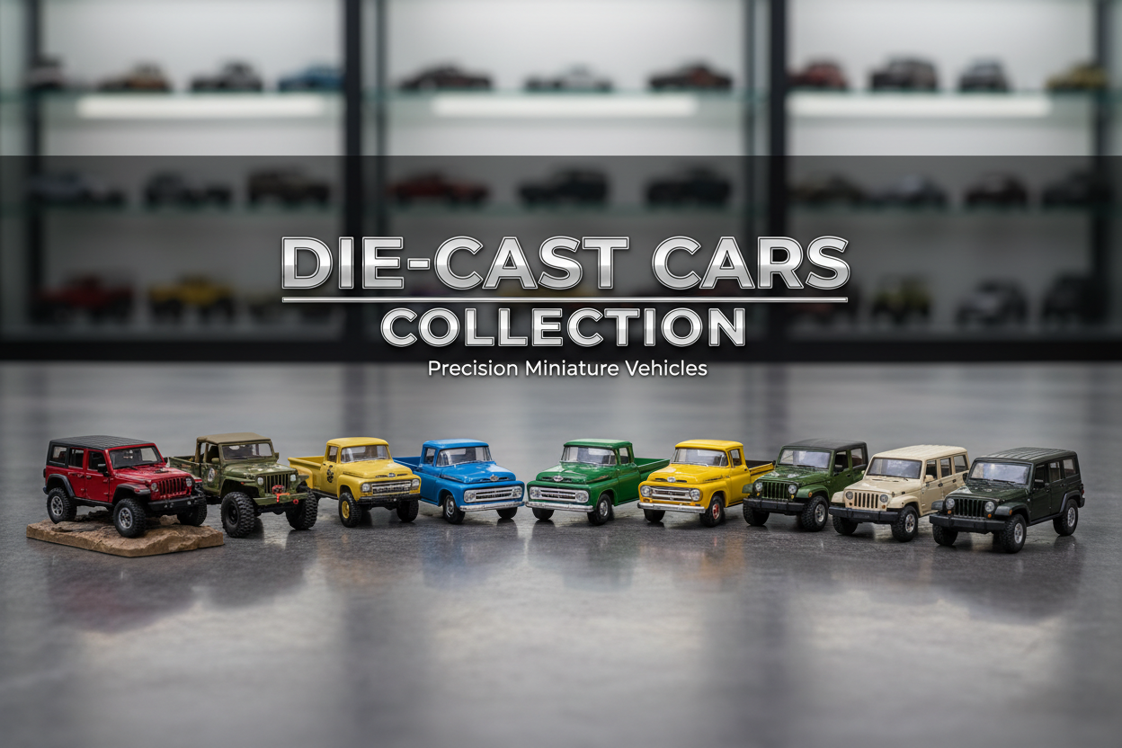 Jeep, 4x4 and Off-road Die Cast Collectors Cars and Toys – Offroad ...