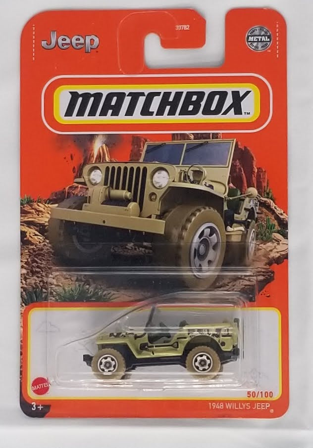 Matchbox 1948 Willys Jeep 50/100 — Offroad Collectibles.