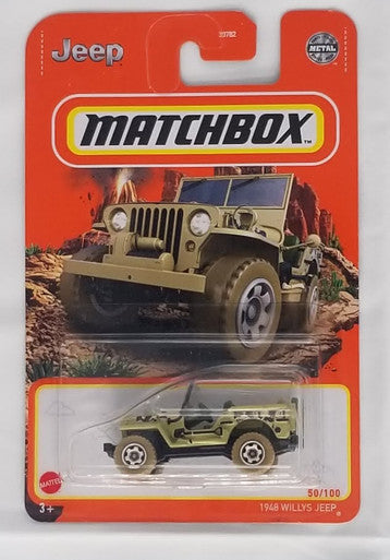Matchbox 1948 Willys Jeep 50/100 — Offroad Collectibles.