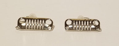 Silver Jeep JK Dangle Earrings