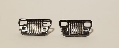 Silver Jeep YJ Dangle Earrings