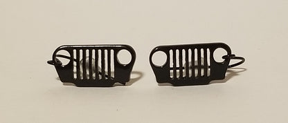 Black Jeep TJ Dangle Earrings