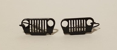 Black Jeep TJ Dangle Earrings