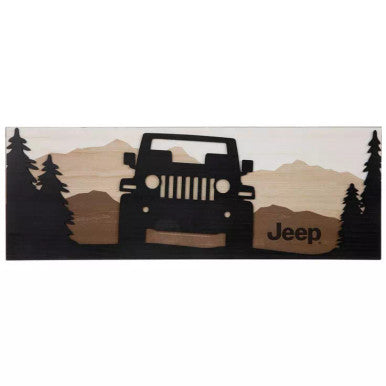 Jeep Wood Wall Decor ORB