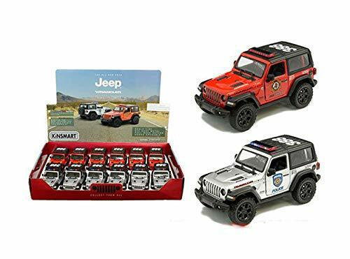 Kinsmart 1:34  - 2018 Jeep Wrangler Police & Firefighter