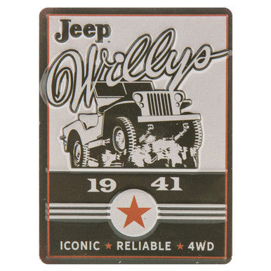 Jeep Willys 1941 Magnet — Offroad Collectibles.