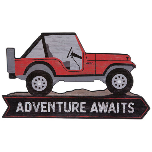 Adventure Jeep Wood Wall Decor