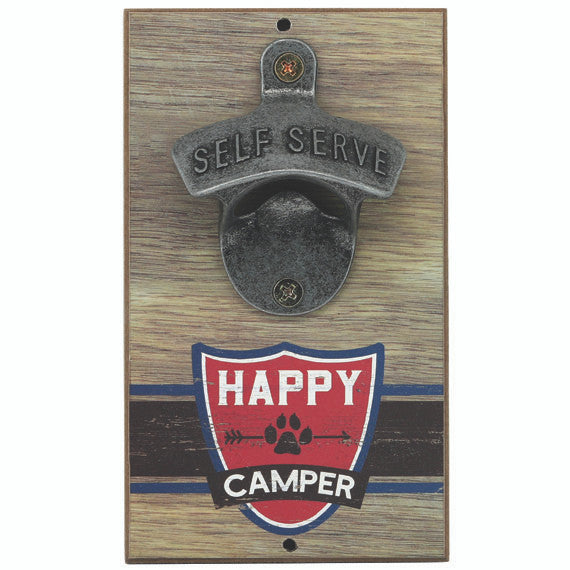 HAPPY CAMPER BOTTLE OPENER