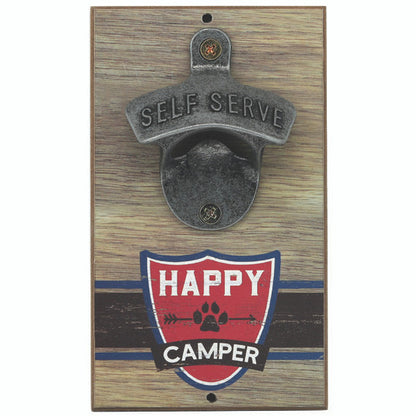 HAPPY CAMPER BOTTLE OPENER