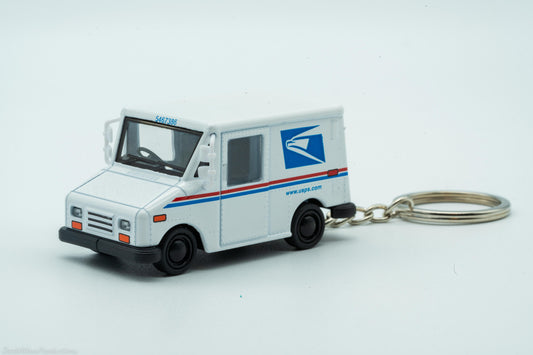 USPS Mail Truck Keychain