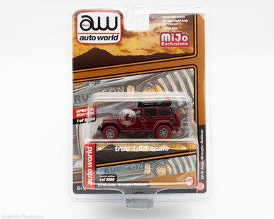 RARE Chase Car - 2018 Jeep Wrangler Rubicon - 1/64 scale die cast model Jeep - Auto World