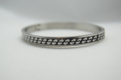 Silver Hinged Jeep Bracelet