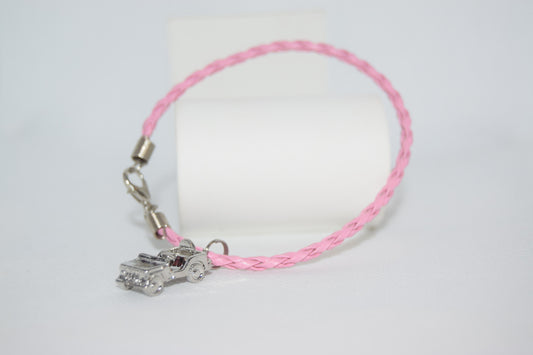 Jeep Charm Rope Style Bracelet