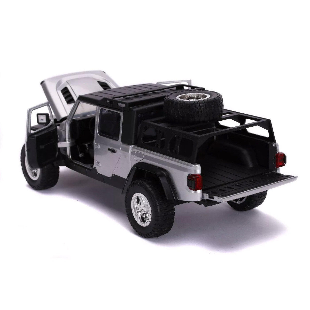 Fast & Furious F9 Jeep Gladiator 1:24 Scale Die-Cast Vehicle - Silver