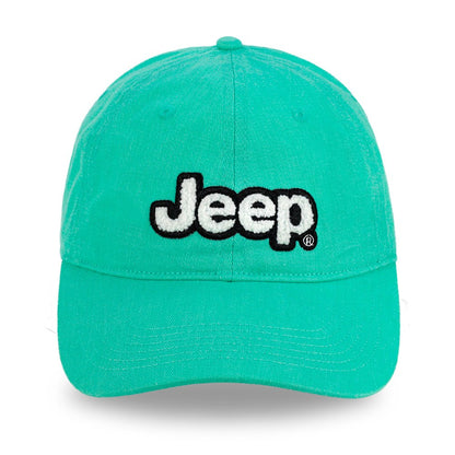 Hat - Jeep Chino Twill Ponytail with Chenille Text Patch