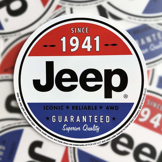 Sticker - Jeep® Superior Quality - Round