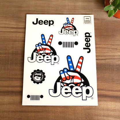 Sticker Sheet - Jeep® Wave