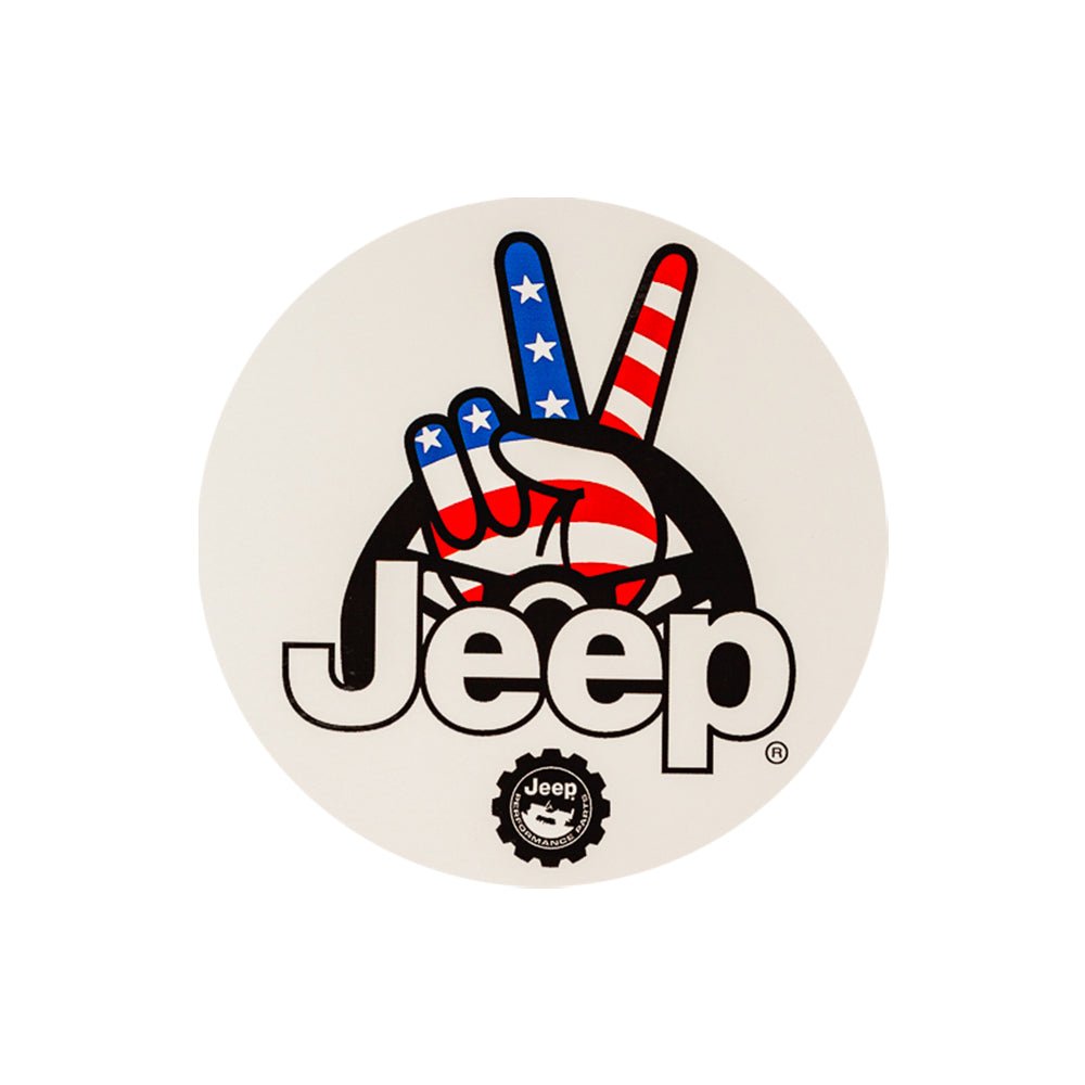 Sticker - Jeep® Wave Circle - Round