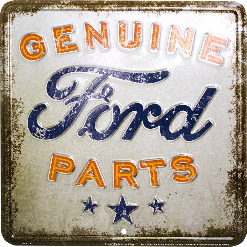 Metal Sign - Genuine Ford Parts