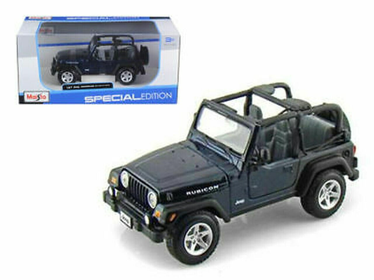 Jeep Wrangler Rubicon 1:27 Scale Diecast Model by Maisto