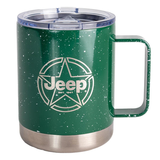 Front Side of Jeep Star Coffee Mug