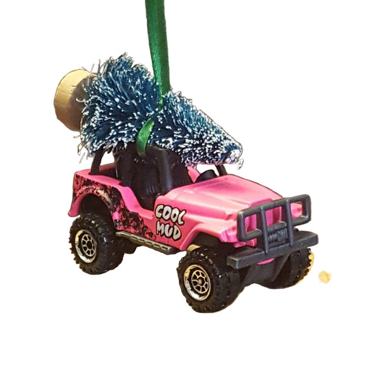 Jeep CJ Pink Offroad Collectibles