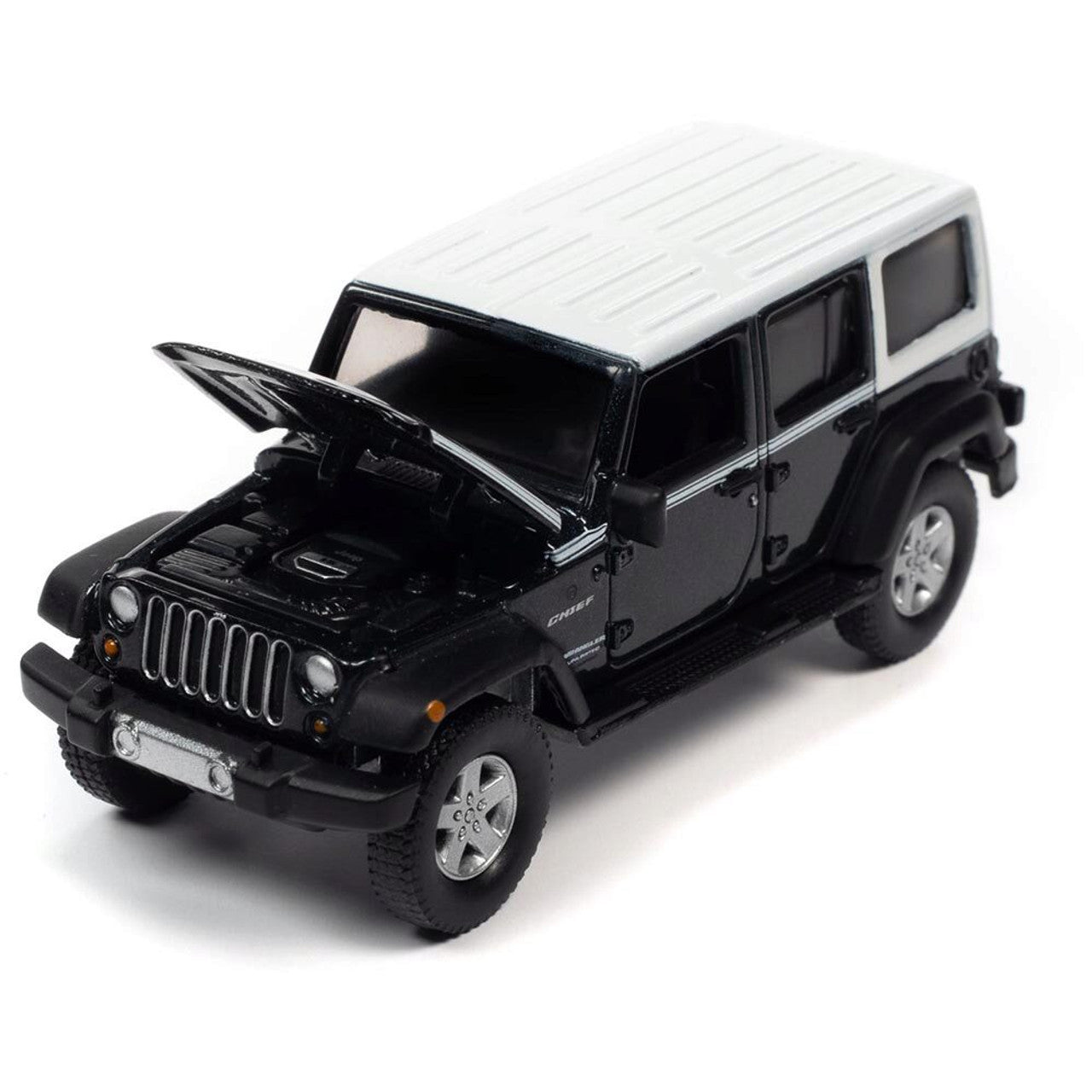 1/64 Auto World 2017 Jeep JK Wrangler Chief Edition (Rhino) Diecast Car Model