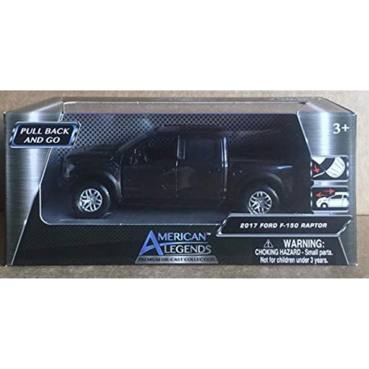 Motor Max American Legends Pull Back and Go 2017 Ford F-150 Raptor 4 1/ ...
