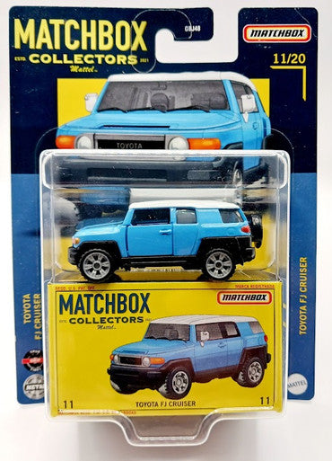 Toyota FJ Cruiser  Matchbox 2021 Collectors Series #11/20 #GRK18 1:64 Scale