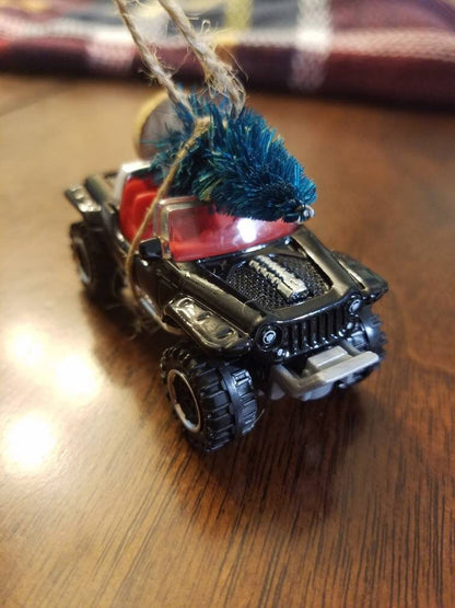 Jeep Hurricane Jeep Christmas Tree Ornament