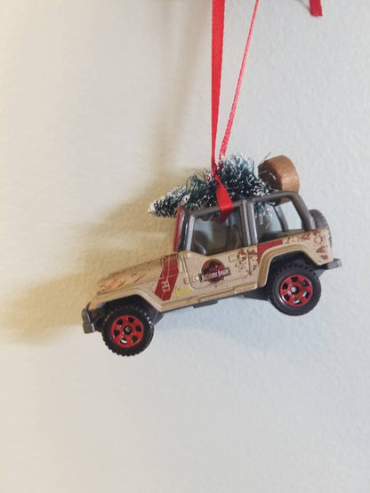 Jurassic Park Jeep JP29 Ornament Jurassic World