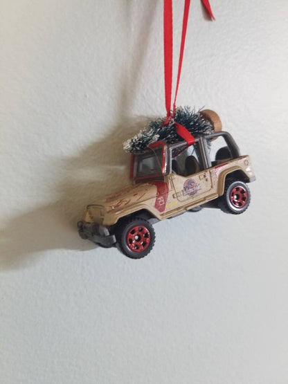 Jurassic Park Jeep JP29 Ornament Jurassic World