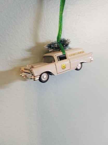 1957 Chevrolet Fire Department First Responder Ornament