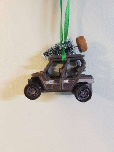 Jurassic World ATV Christmas Ornament