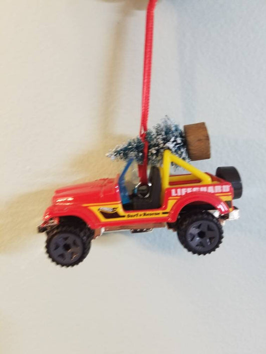 Jeep CJ7 Ornament