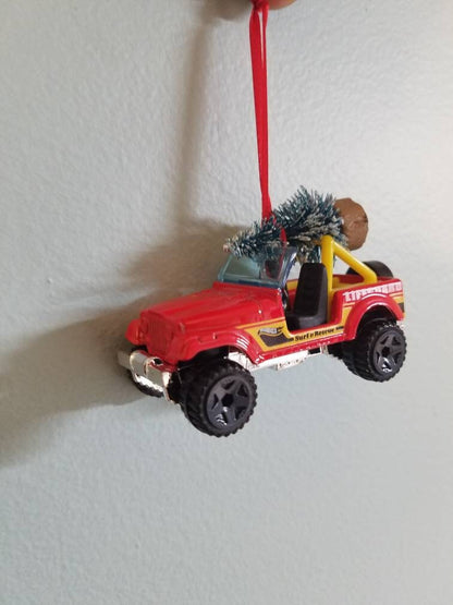 Jeep CJ7 Ornament