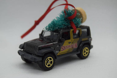 Jeep Wrangler JLU 4 Door with Tree Ornament