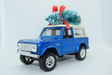 Ford Bronco with Tree Ornament