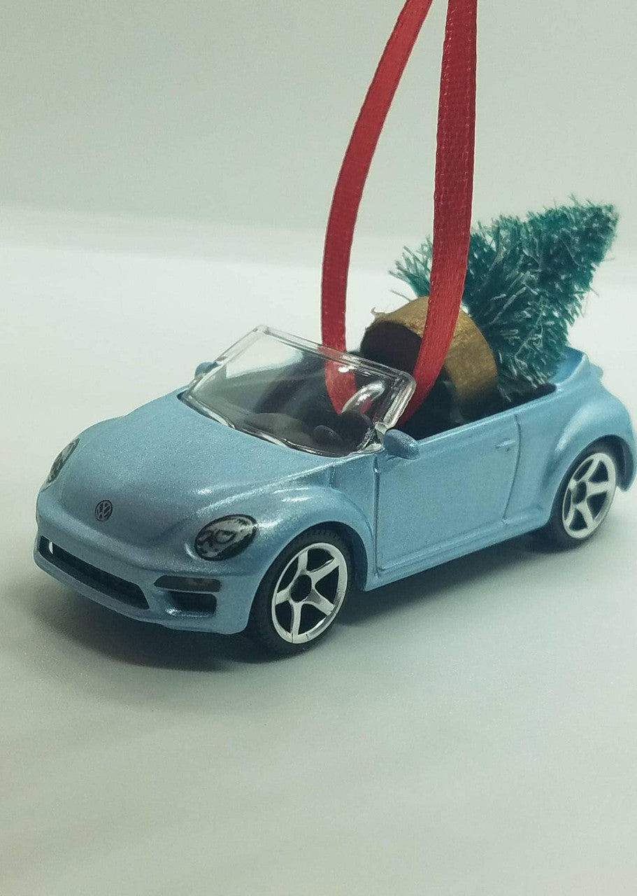 Volkswagen Beetle Convertable with Tree Ornament