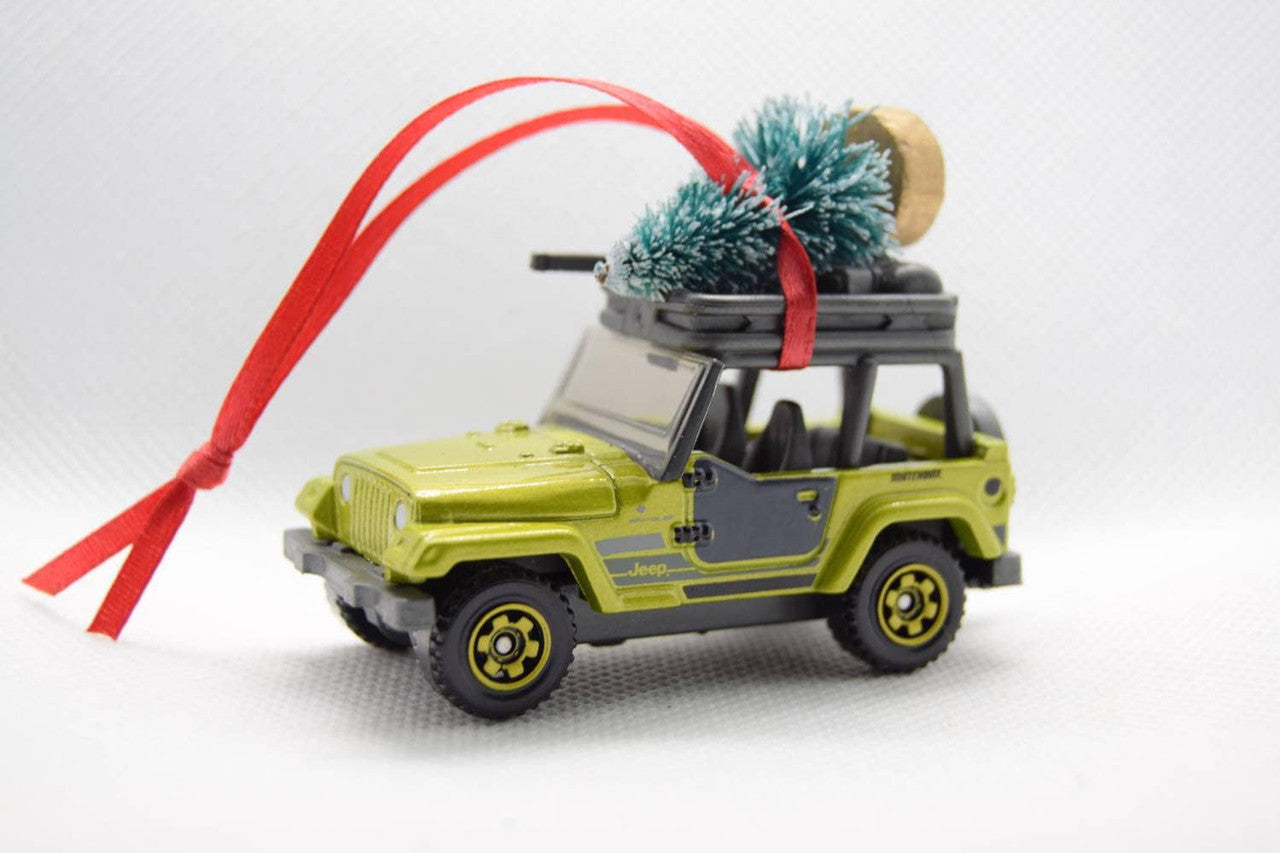 Jeep TJ Wrangler Christmas Ornament