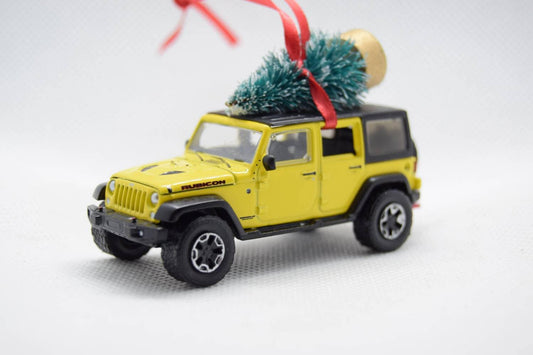 Jeep Wrangler Rubicon JKU with Tree Ornament