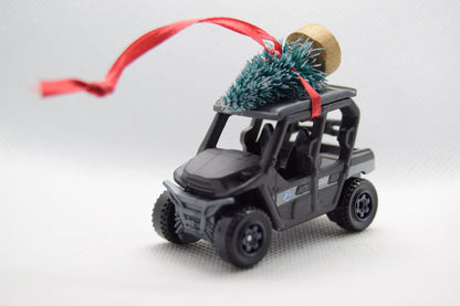 Jurassic World ATV Christmas Ornament